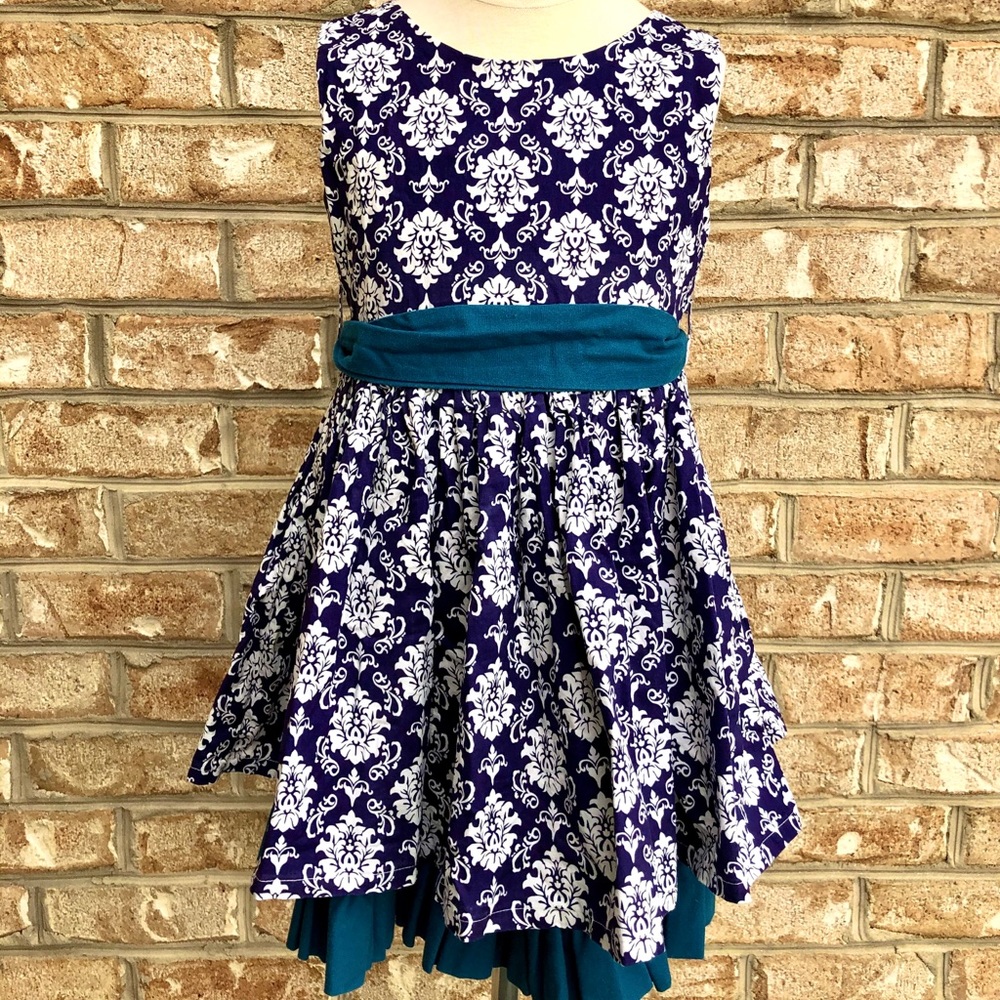 Girls party dress- Sweet Charlotte, sz 8